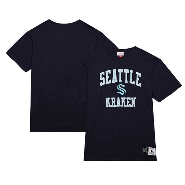 

Футболка мужская deep sea blue seattle kraken legendary slub Mitchell & Ness