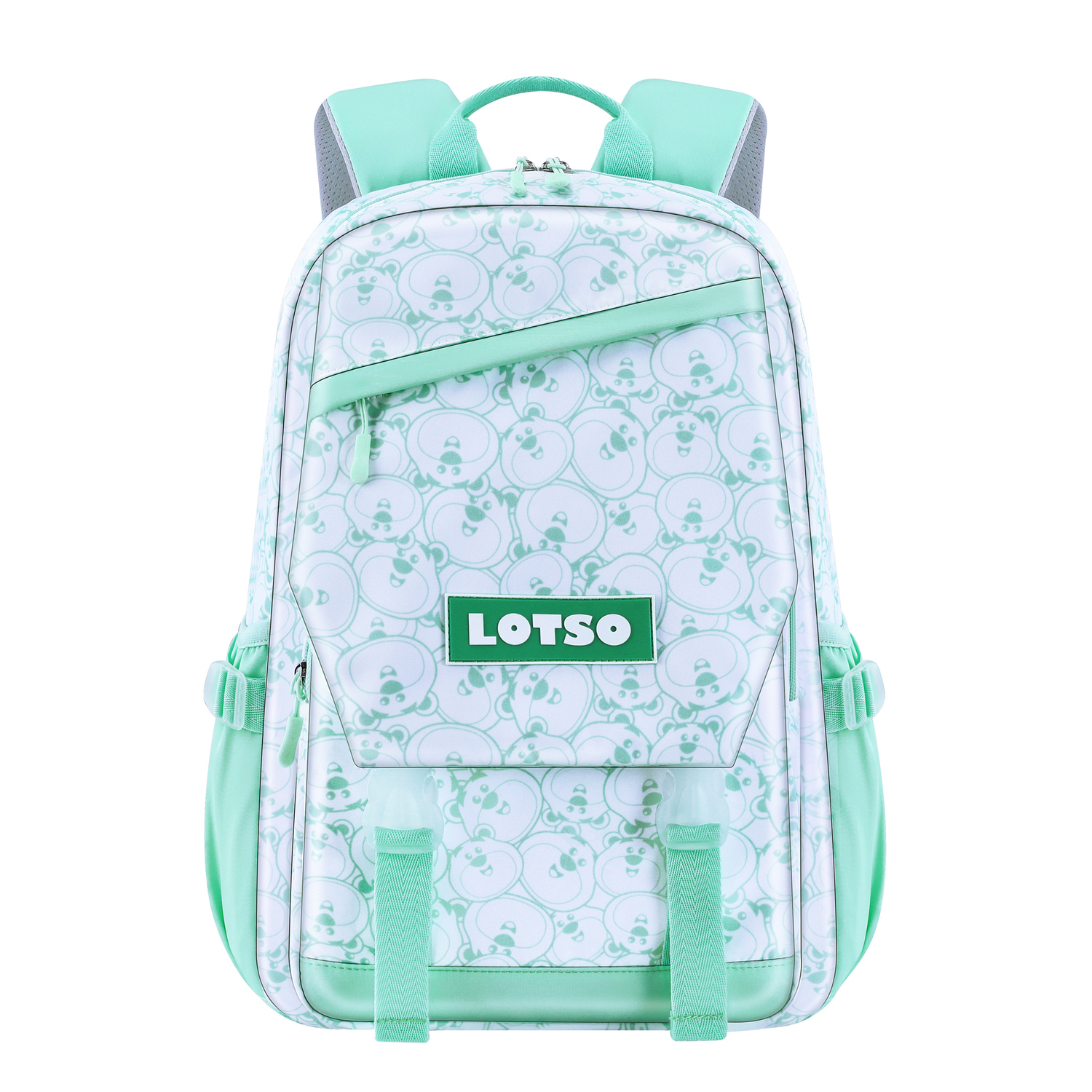 

Disney Женский рюкзак из полиэстера мятно-зеленый, Strawberry Bear (Mint Green)