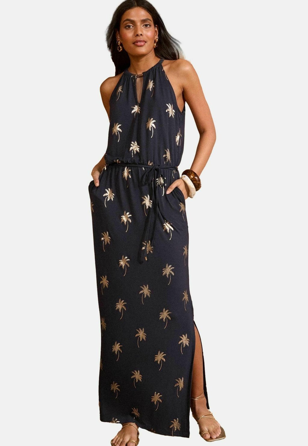 

Платье из джерси Maxi dress Love & Roses, синий
