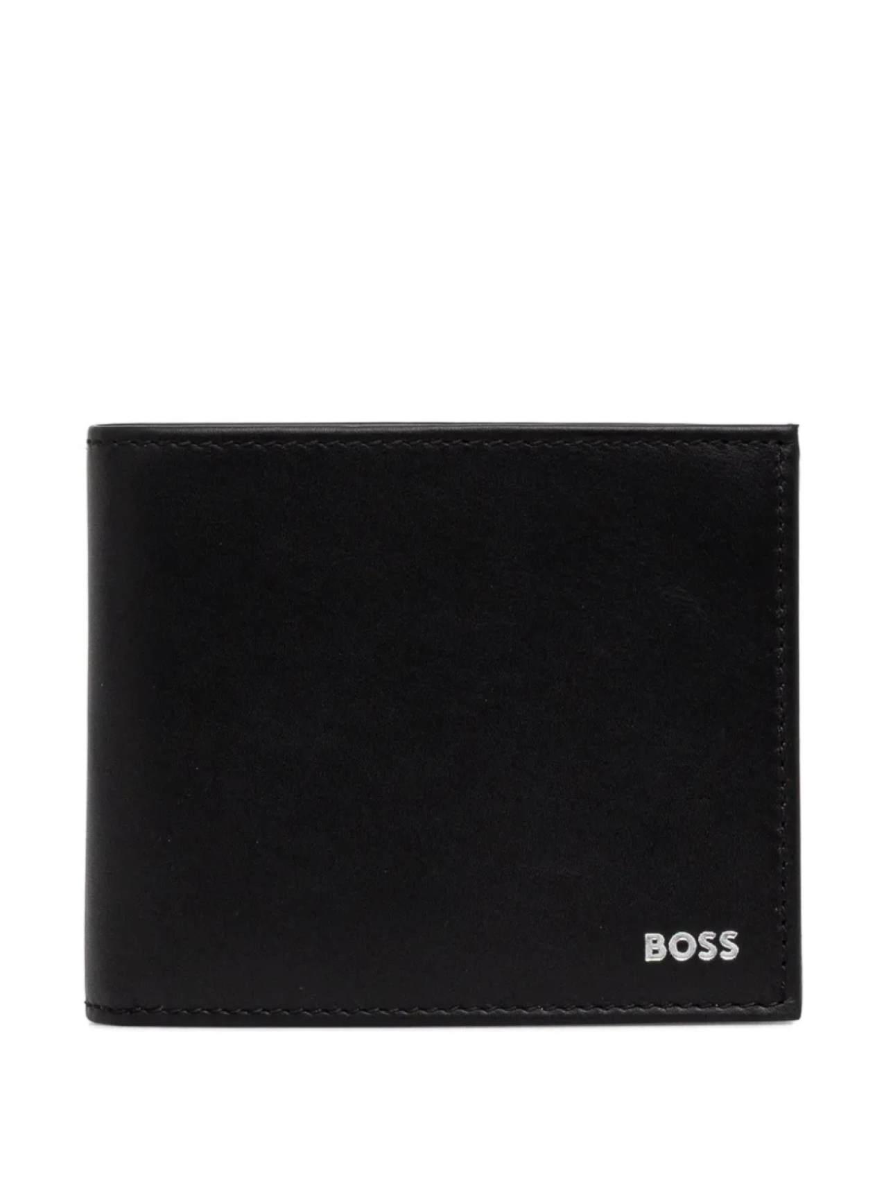 

Кожаный складной кошелек BOSS, черный