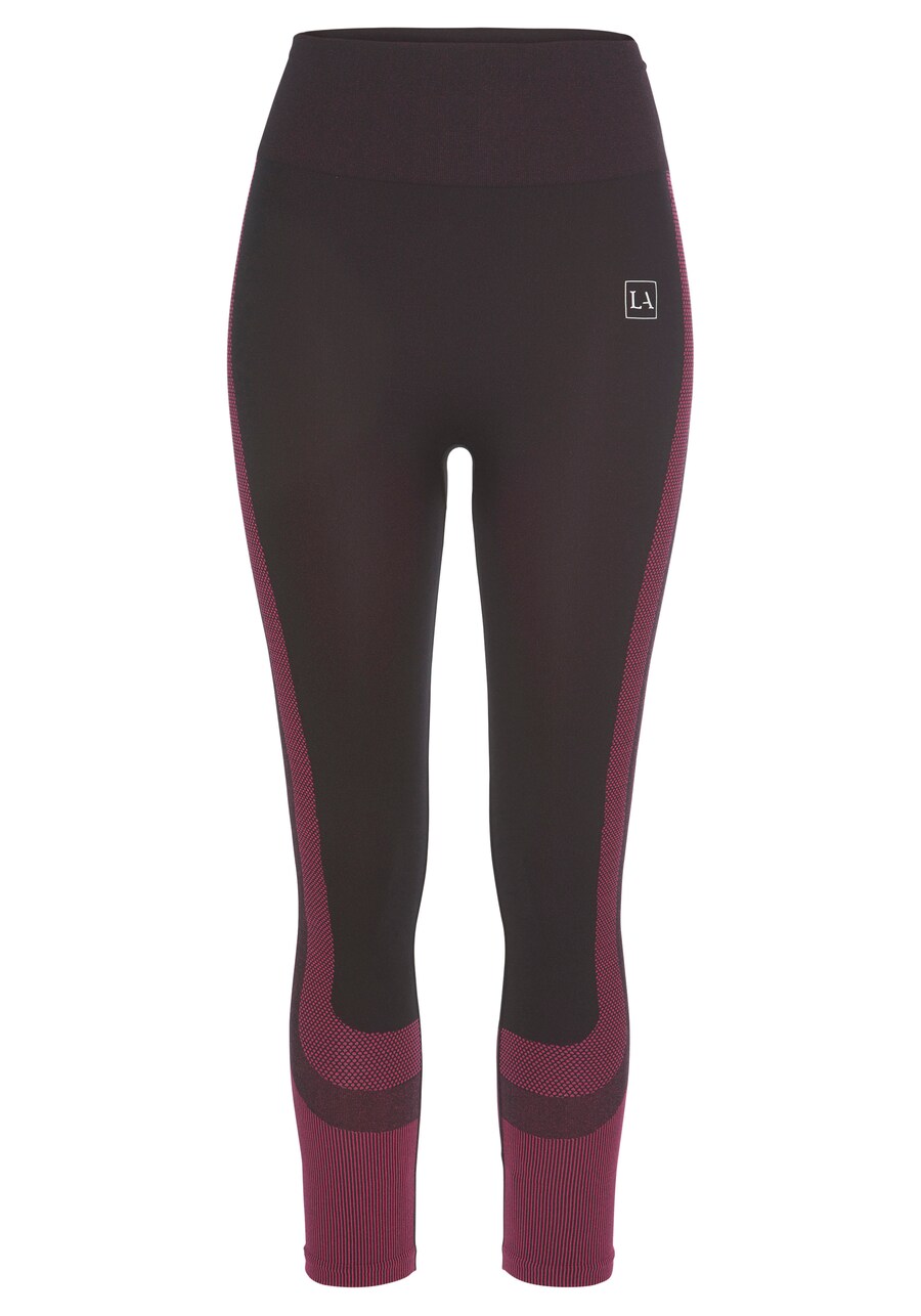 

Узкие тренировочные брюки LASCANA ACTIVE, цвет Berry/Dark purple