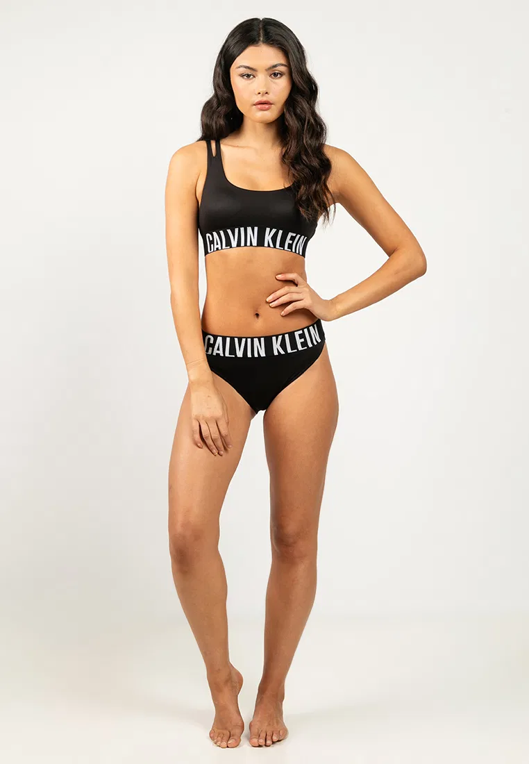Бикини-трусы, микрофибра охлаждающая, Calvin Klein, черный — фото 4