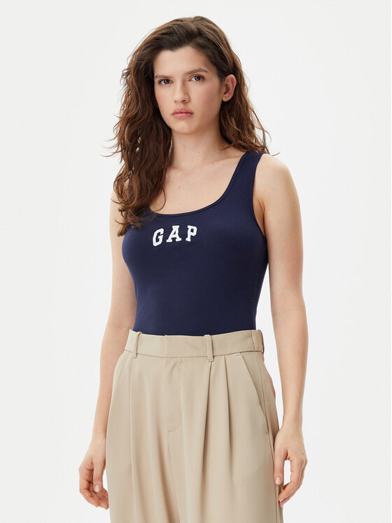 

Топ облегающего кроя 585421-00 Gap, синий