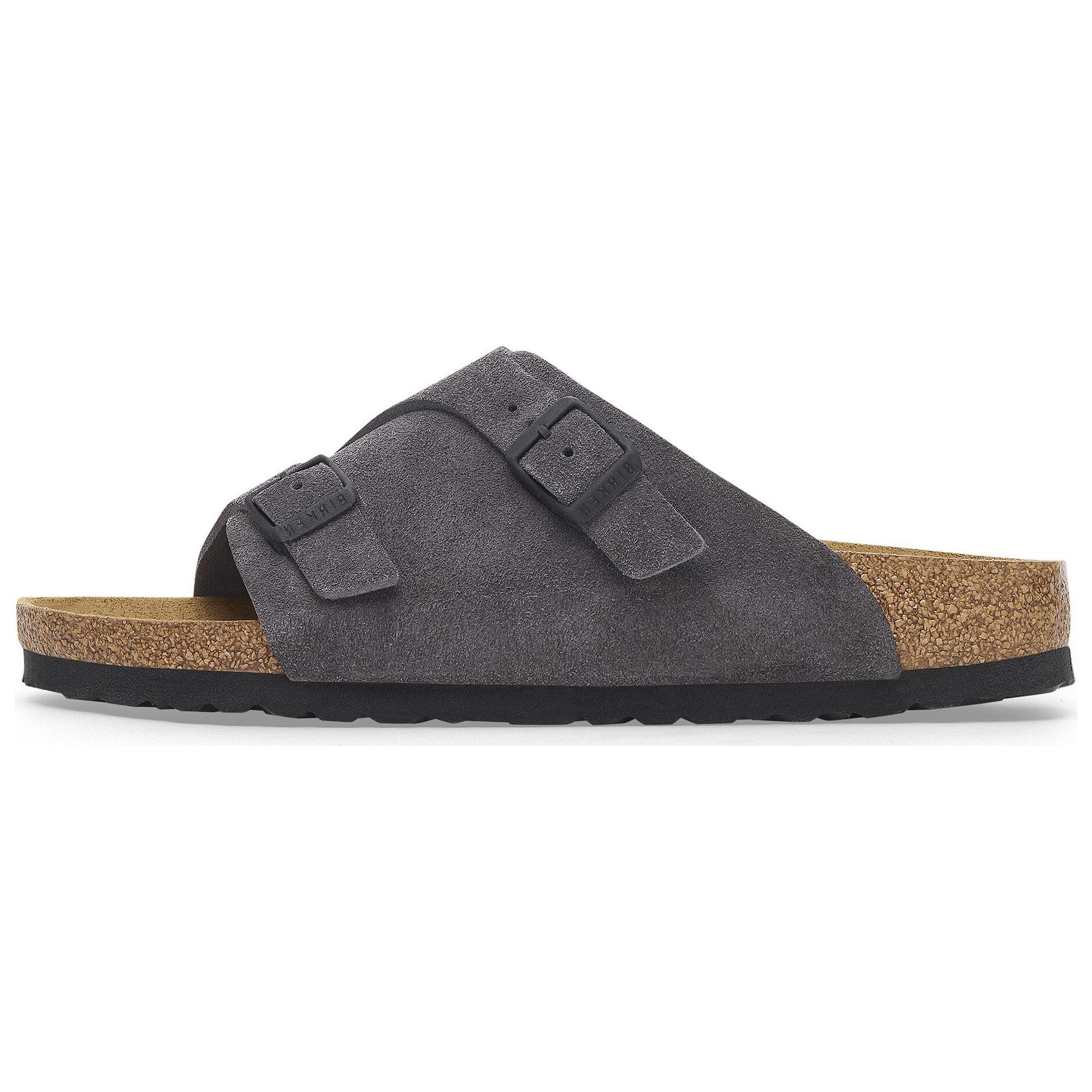 

Шлепанцы Zurich Sandals Birkenstock, серый