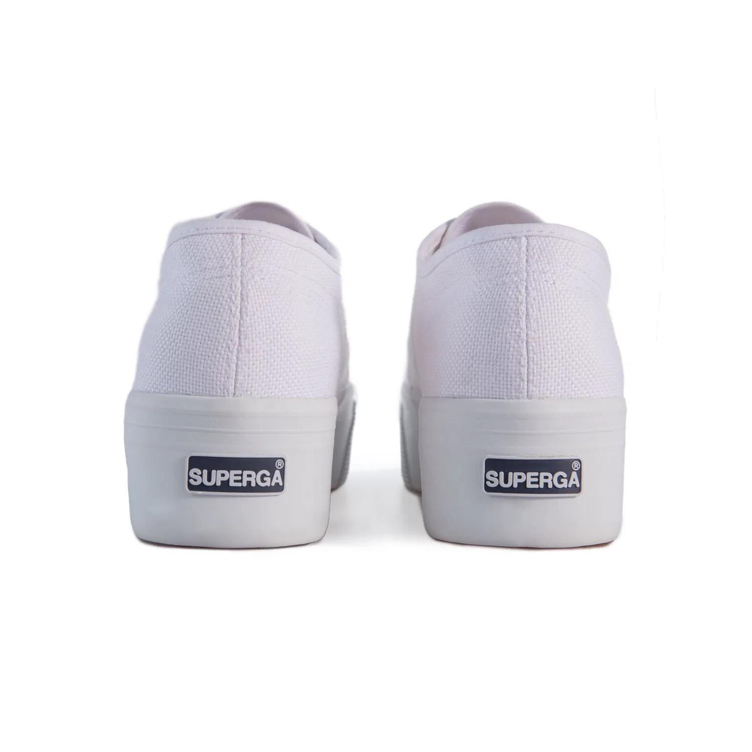 Мужские белые низкие кеды Superga 2790 Light Platform от Superga — фото 4