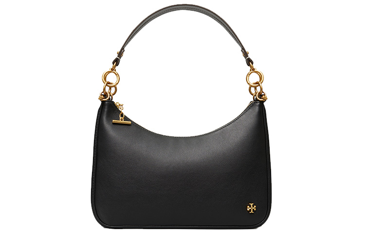 

TORY BURCH 151 MERCER кожаная женская сумка черного цвета