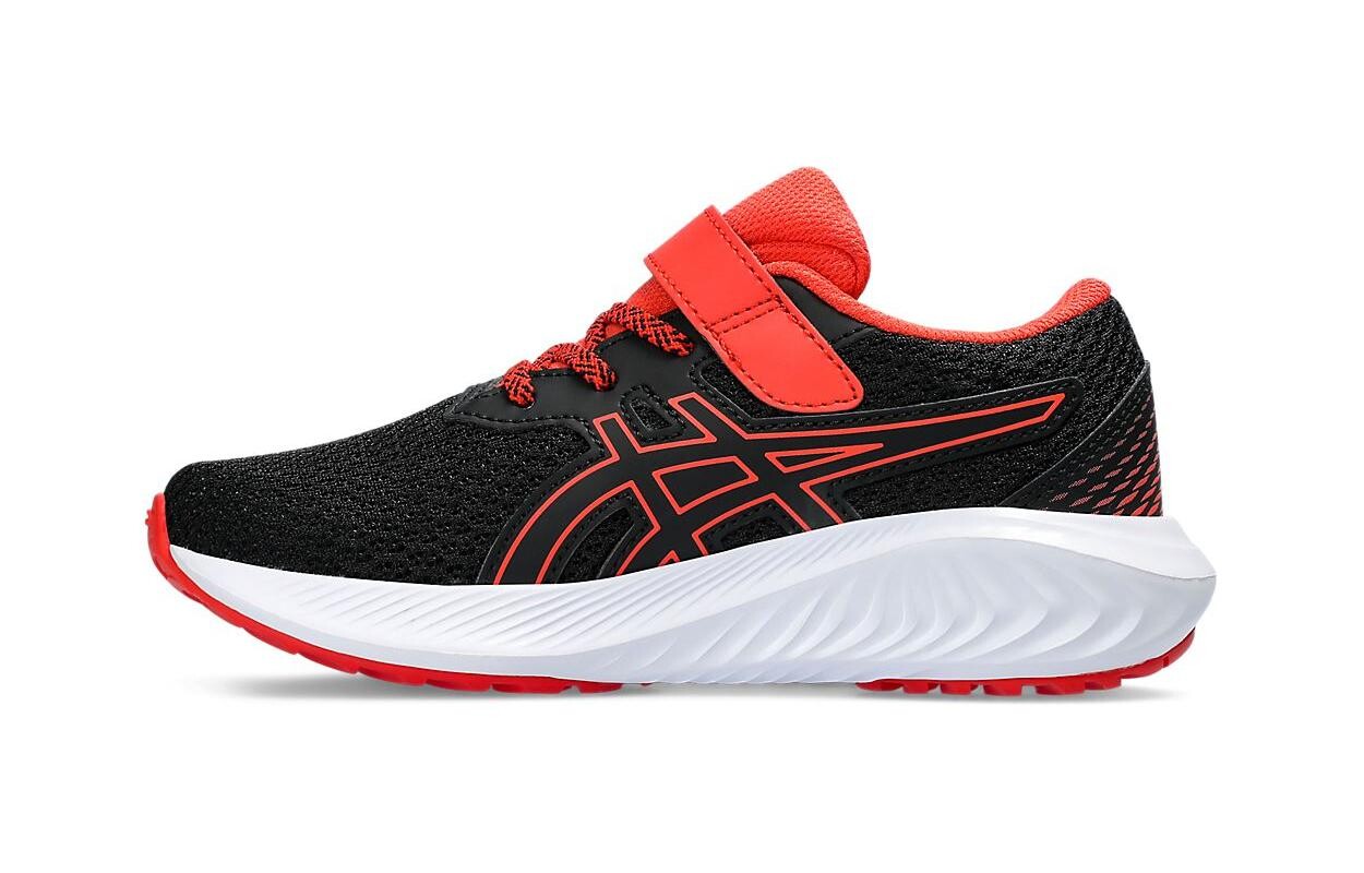 

Кроссовки Pre Excite 10 Kids PS Low-top Black/Red Asics, черный/красный