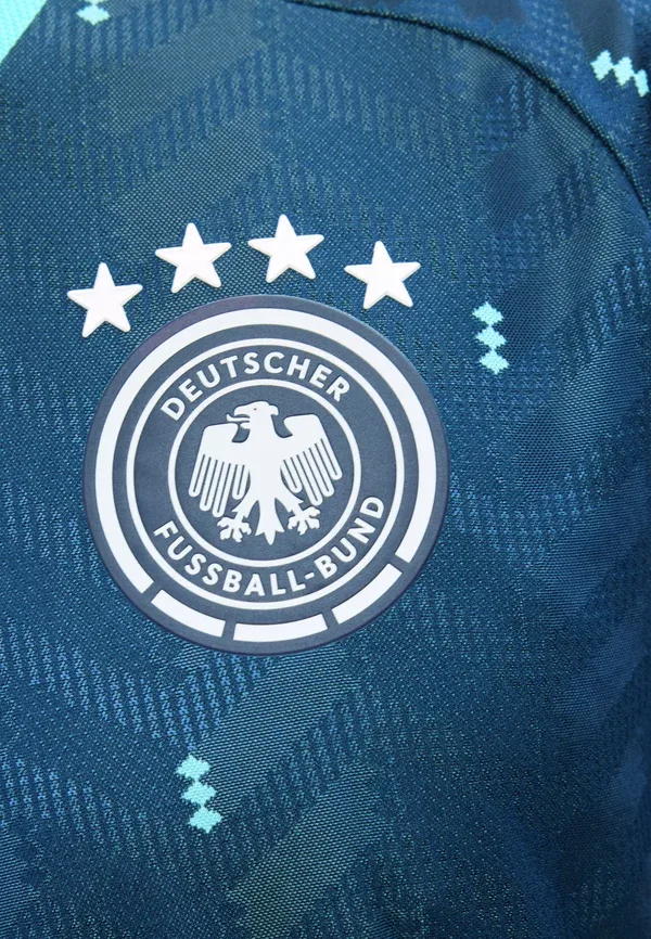 Футболка Adidas Performance Deutschland dfb 26 away authentic long sleeve long sleeved top, темно-синий — фото 4