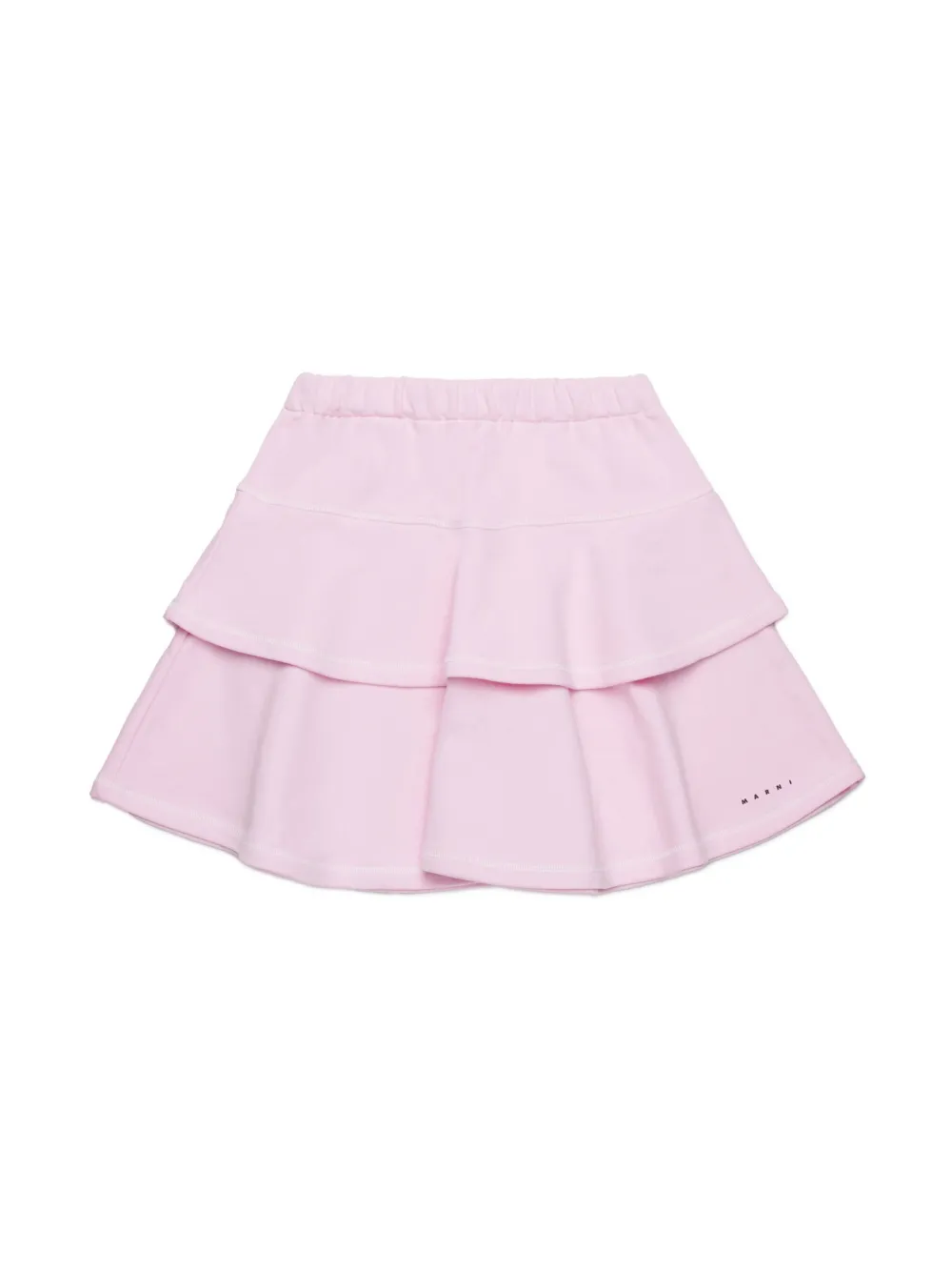 

Хлопковая юбка Marni Kids, розовый