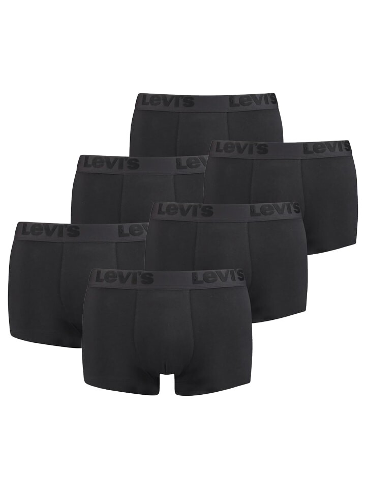 

Боксеры Levi´s short 6er Pack, черный