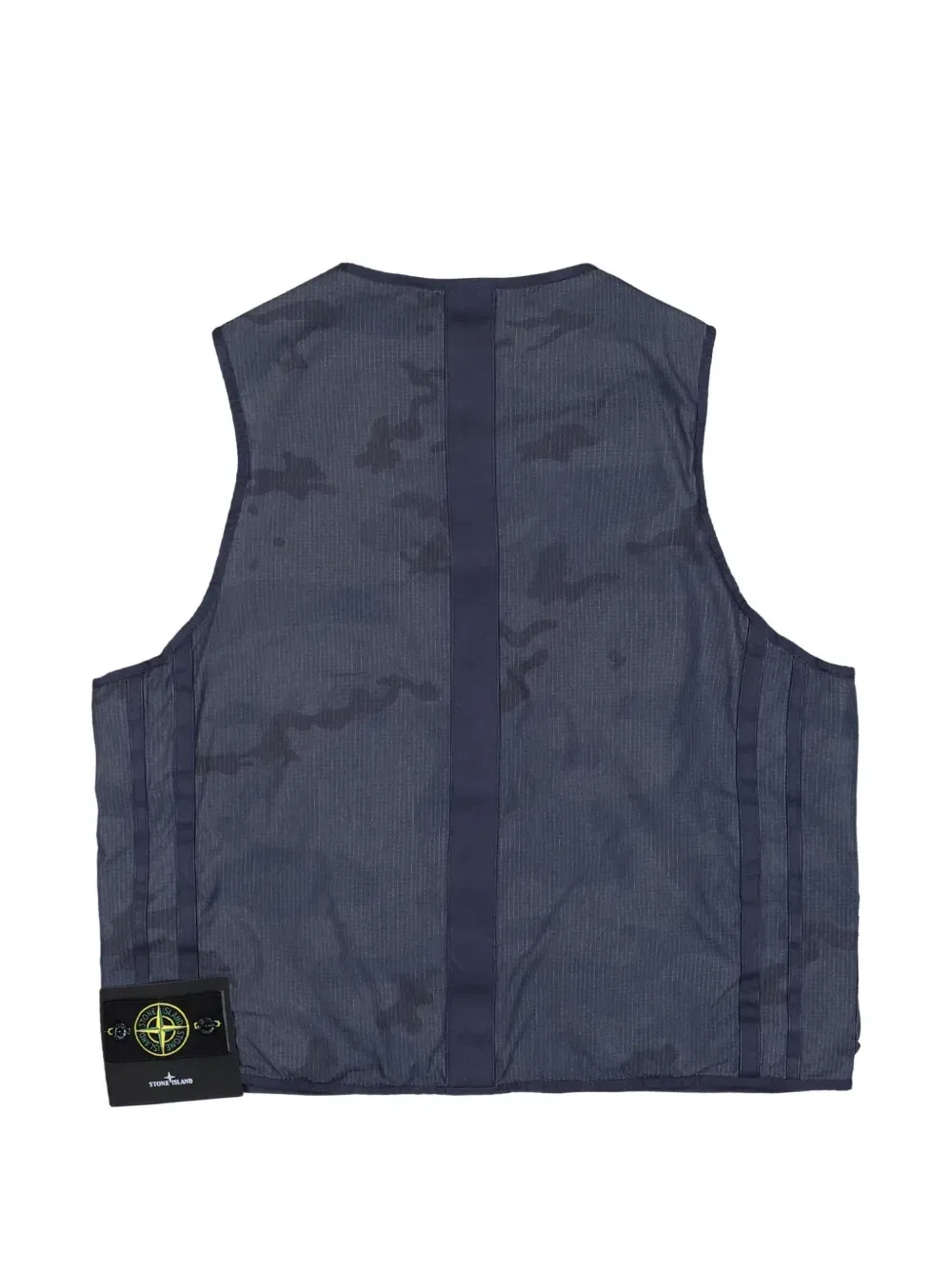 Жилет из Ripstop-TC Stone Island, синий — фото 2