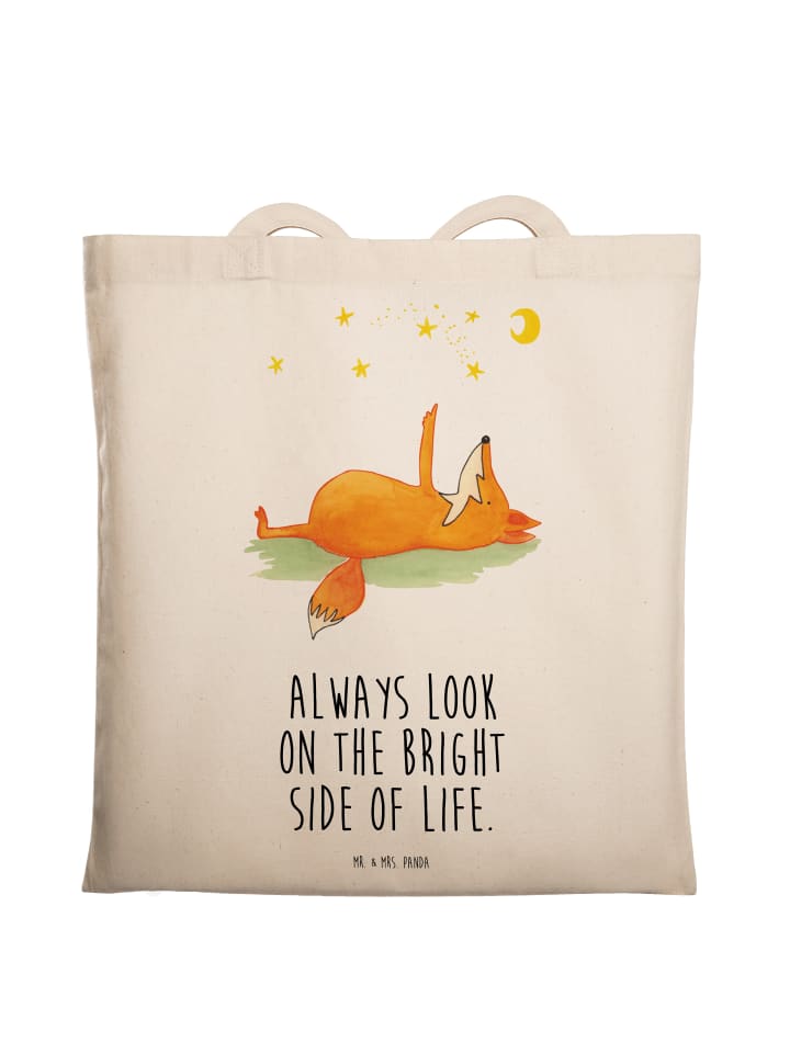 

Mr. & Mrs. Panda Сумочка Fox Stars с надписью кремового цвета