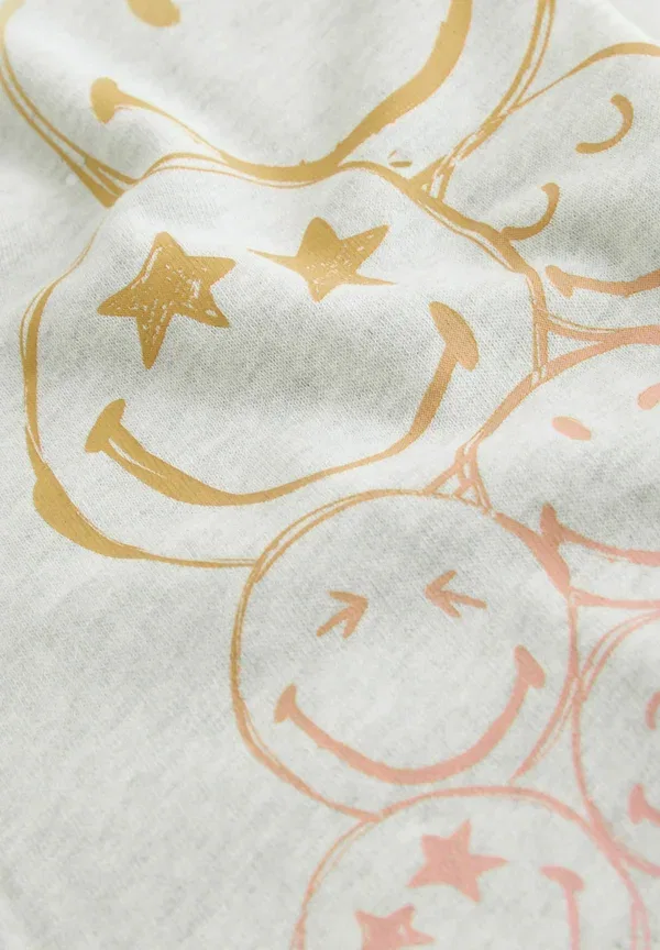 Спортивные штаны свободного кроя Next, Smiley World, серый — фото 3