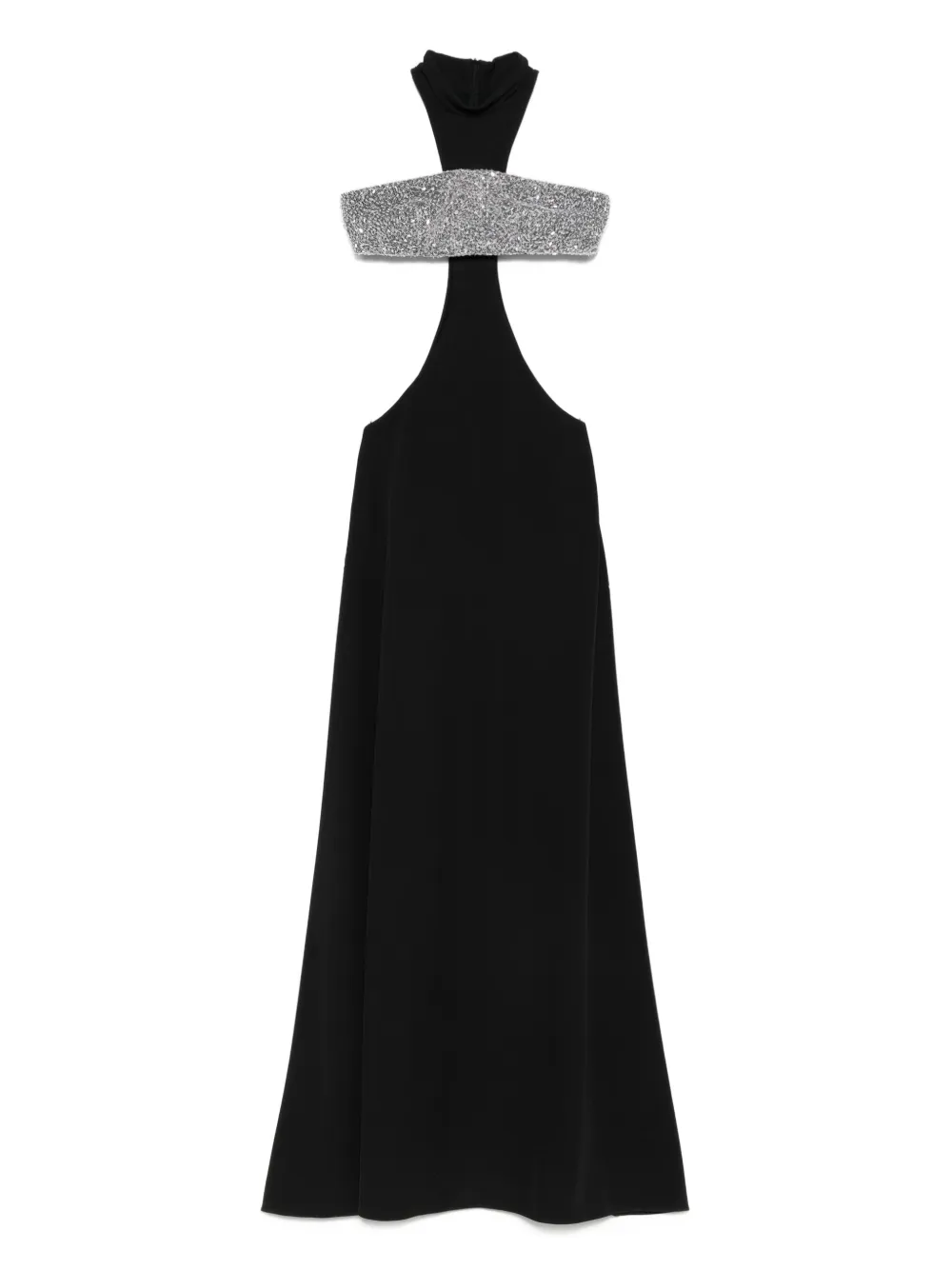 

Длинное платье Evangeline с декоративными вырезами Vestiaire d'un Oiseau Libre, черный