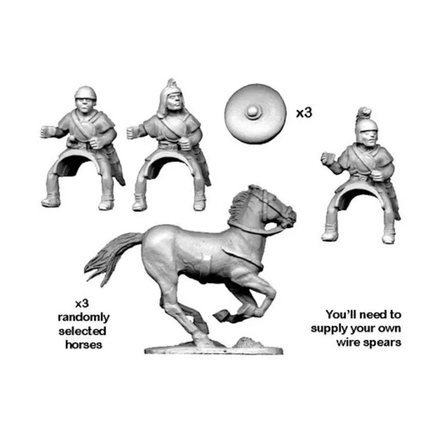 

Испанская тяжелая кавалерия, Historical Miniatures - Ancient - Spanish (28mm) (Crusader Miniatures)