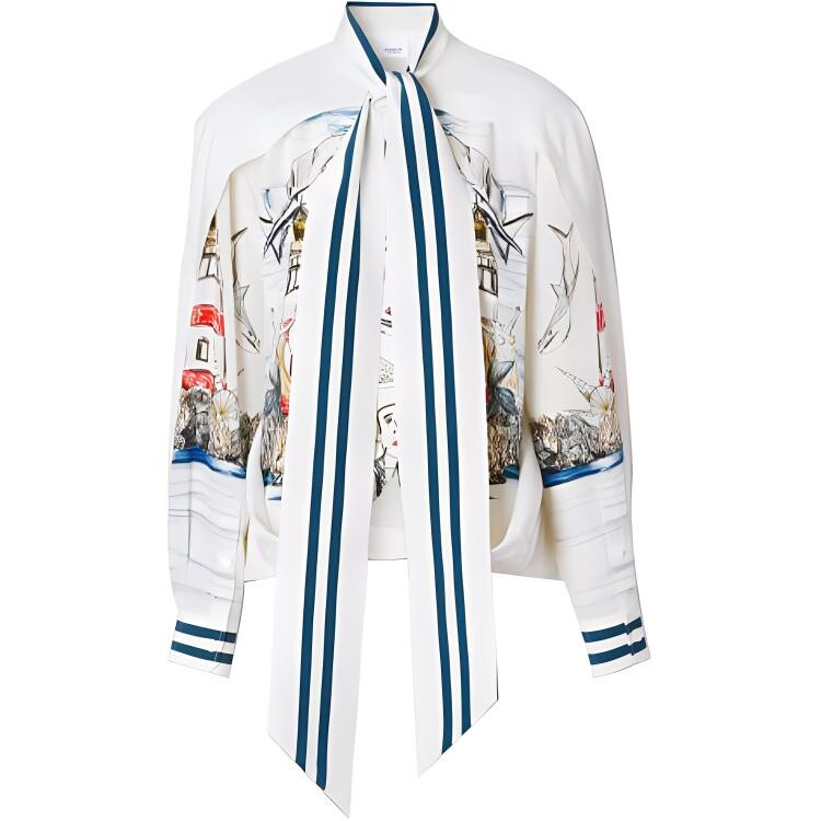 

Рубашка женская Burberry, белый