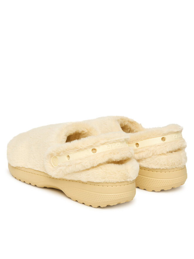 Домашние тапочки Classic Unfurgettable Clog 211116 Crocs, бежевый — фото 3