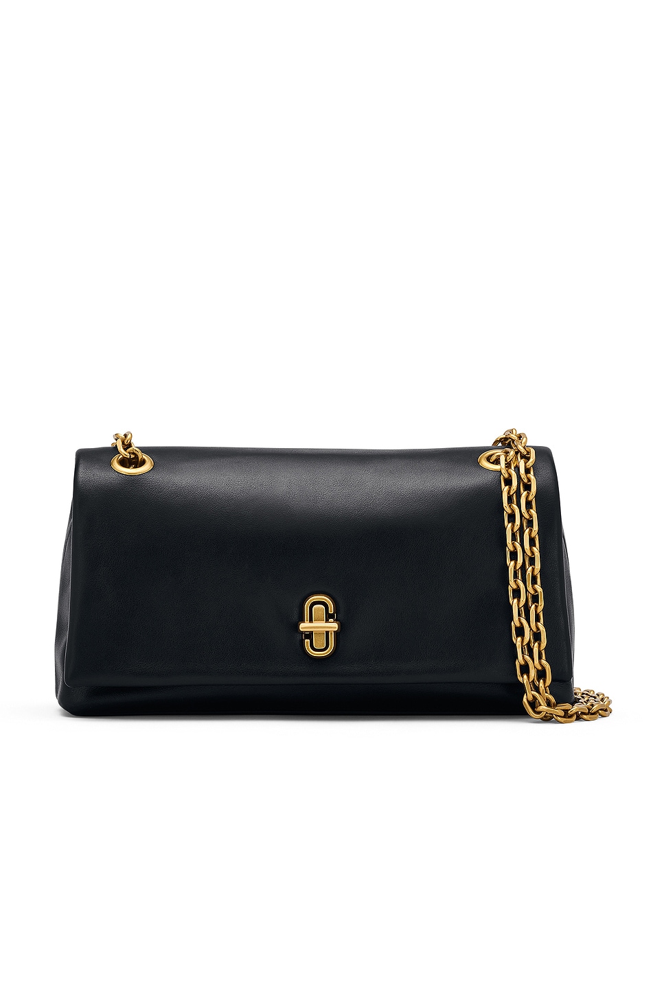 

Мини-сумка на двойной цепочке Marc Jacobs, black