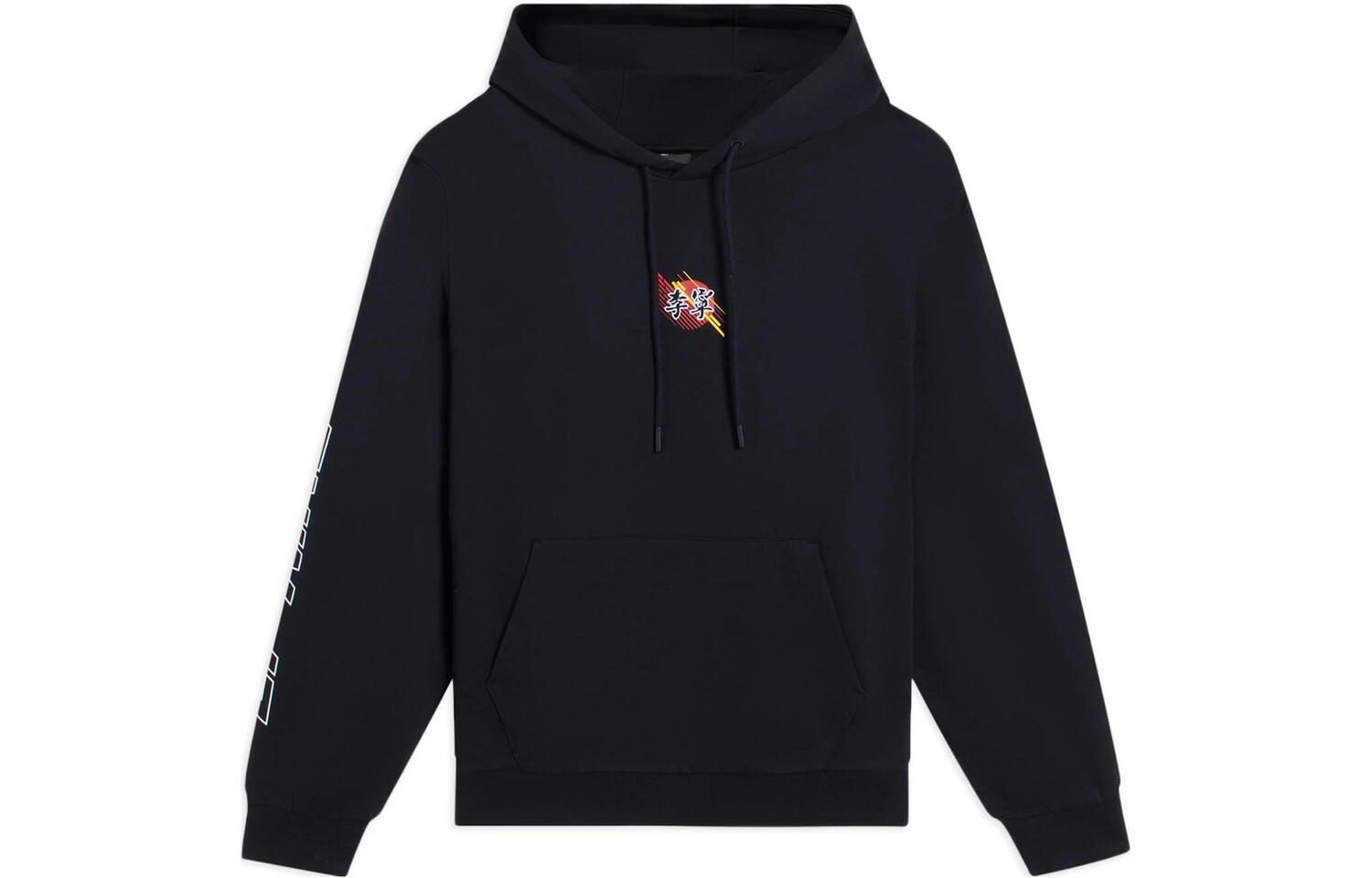 

Толстовка Sports Life Collection унисекс, черная Lining, черный