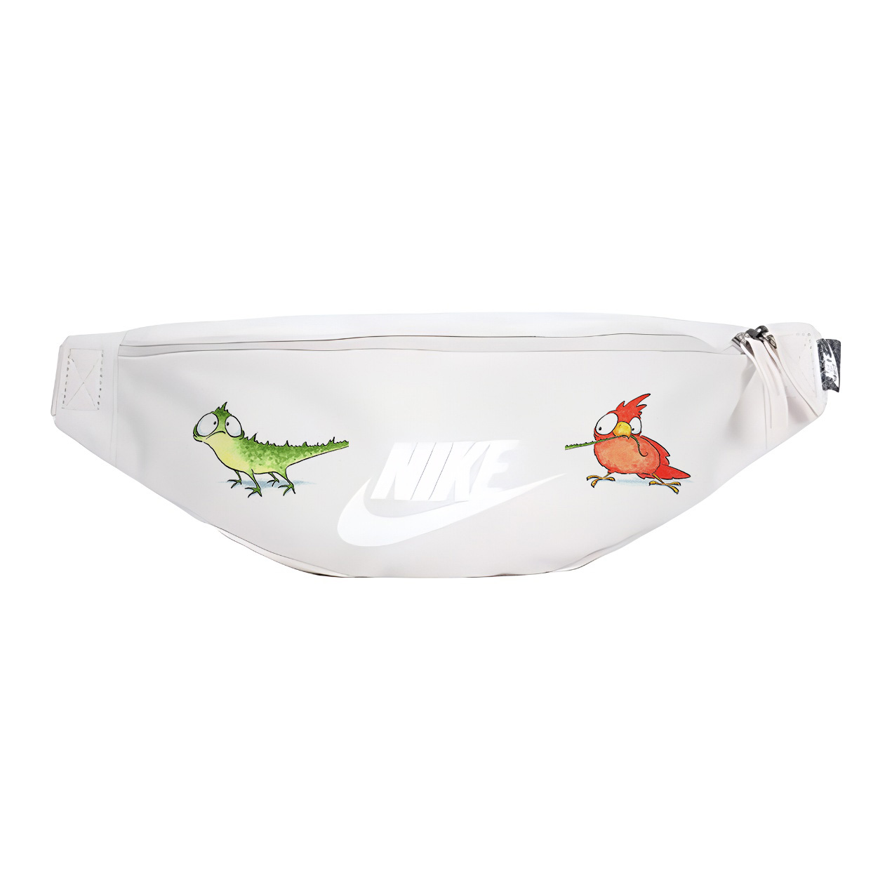 

Nike Тканевая кошачья повседневная поясная сумка через плечо унисекс светло-землистого умбрового цвета, Chicken Pecked Lizard Tail