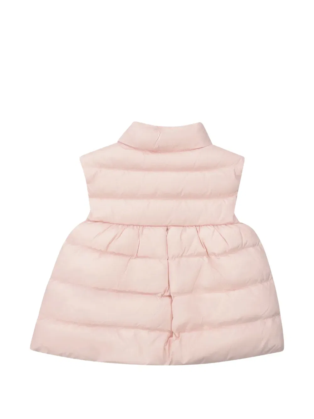 Утепленный жилет Hiva на молнии Moncler Enfant, розовый — фото 2
