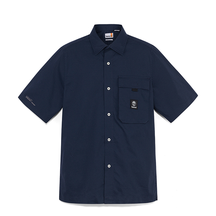 

Мужская рубашка цвета темного сапфира Timberland, Dark Sapphire