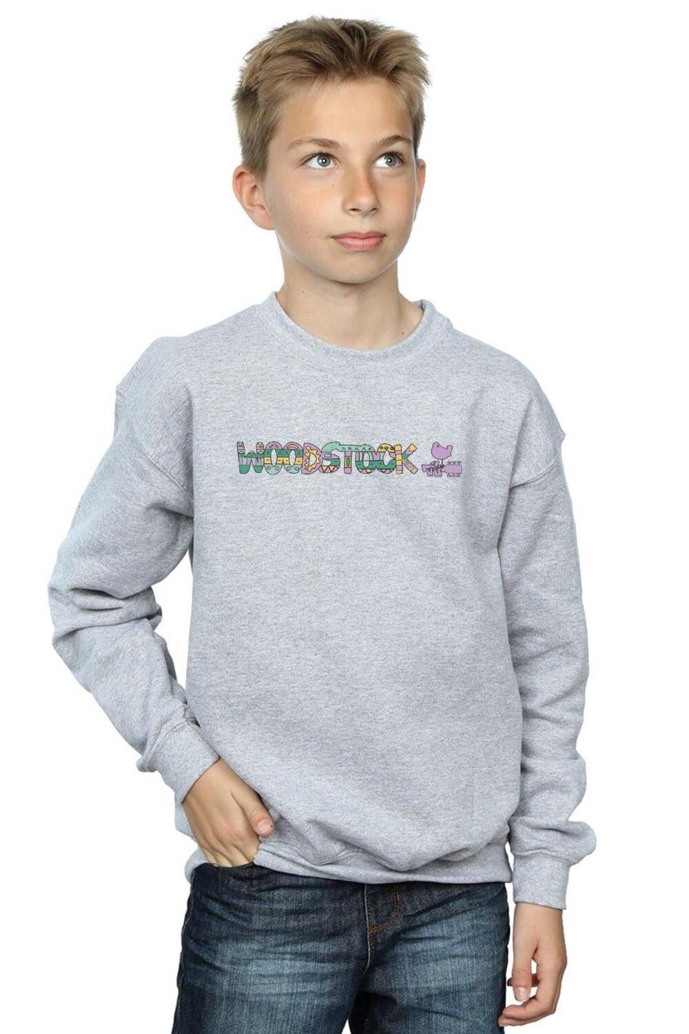 

Толстовка с логотипом Aztec Woodstock, серый