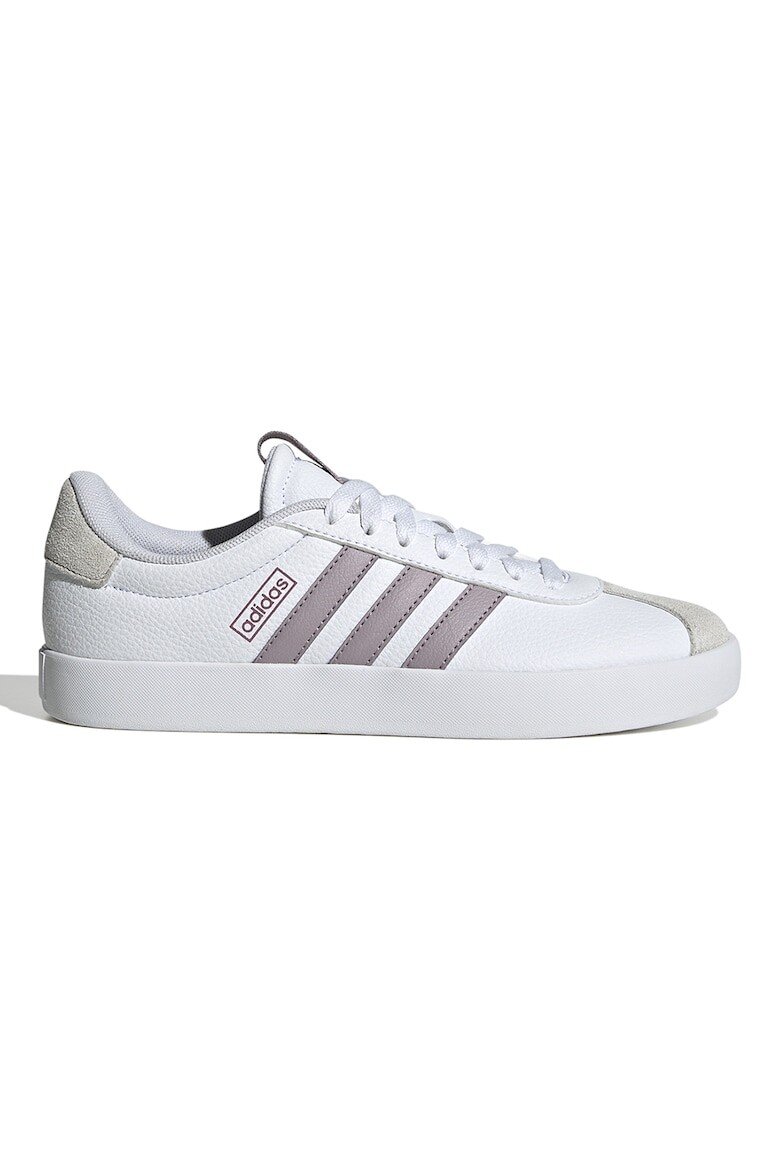 

Туфли VL Court из кожи и экокожи Adidas Sportswear, серый