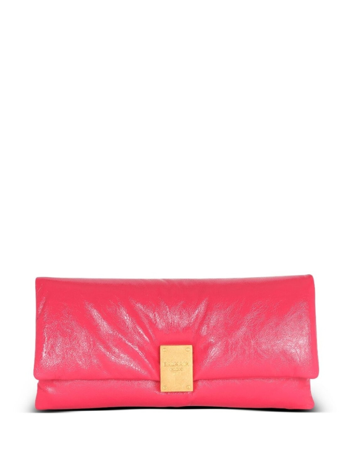 

Balmain лакированный клатч 1945 Soft, розовый
