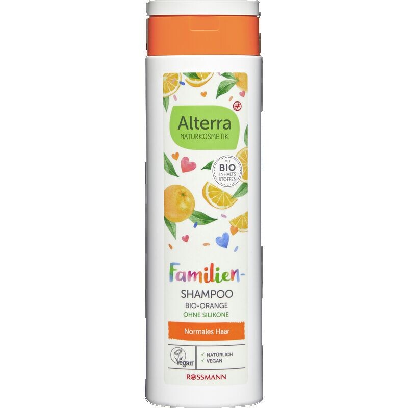 

Семейный шампунь органический апельсин Alterra NATURKOSMETIK, 300 ml