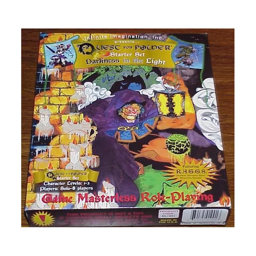

Бокс-сет Quest for Power - Darkness in the Light, Quest for Power (Board Game)