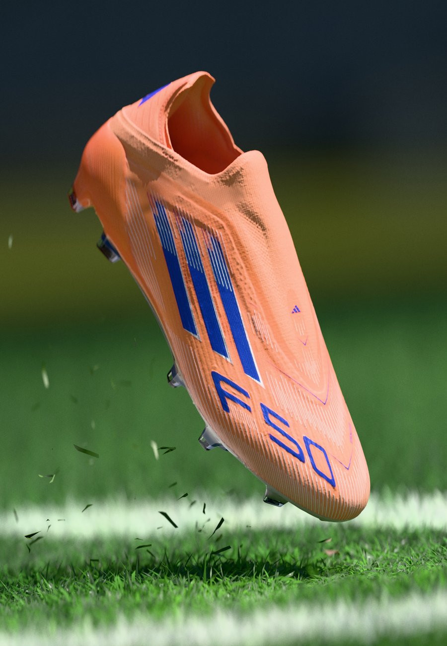

Кроссовки Adidas Performance F50 ELITE LACELESS FIRM GROUND FOOTBALL BOOTS, Beam Orange/Lucid Blue/Footwear White/Orange