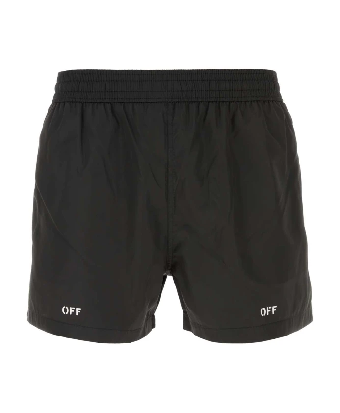 

Шорты для плавания из полиэстера Off White, черный