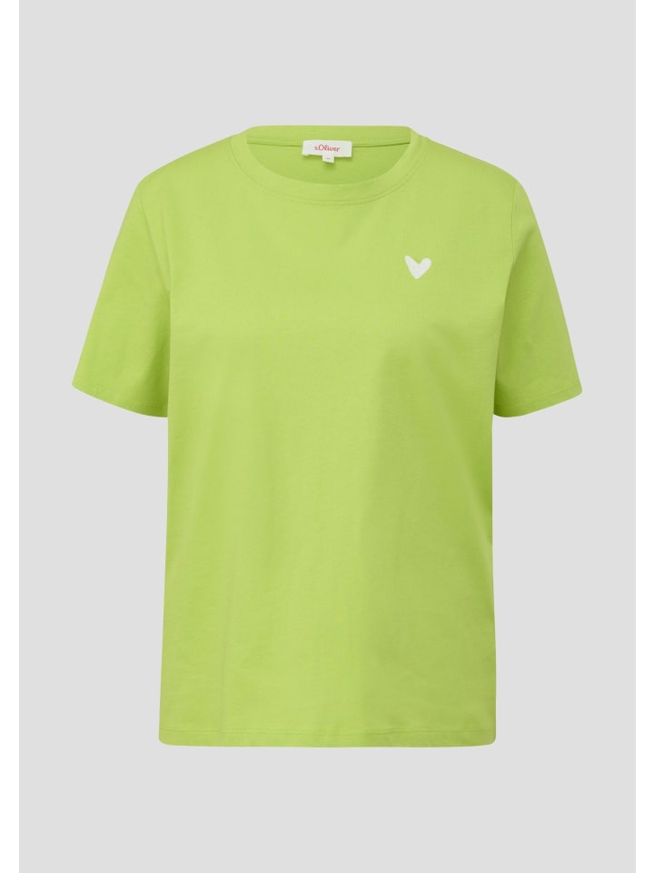 

s.Oliver Футболка цвета 74D0_лаймовый, Зеленый, s.Oliver Футболка цвета 74D0_лаймовый