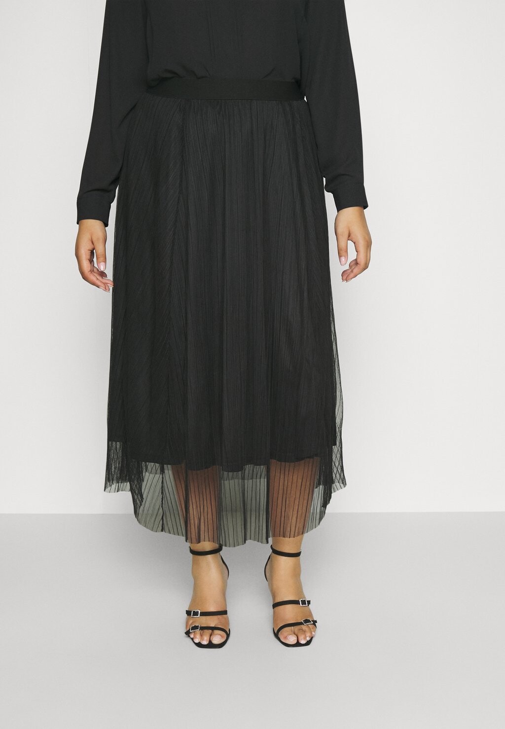 

Блузка ONLY Carmakoma ТОП CARALICE LACE, черный