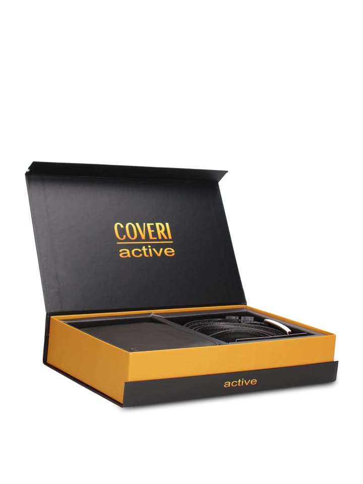 

Enrico Coveri Кошелек и пояс, черные