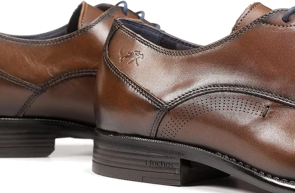 Туфли Fluchos Shoes 9204 Memory Black Bordeaux — фото 2