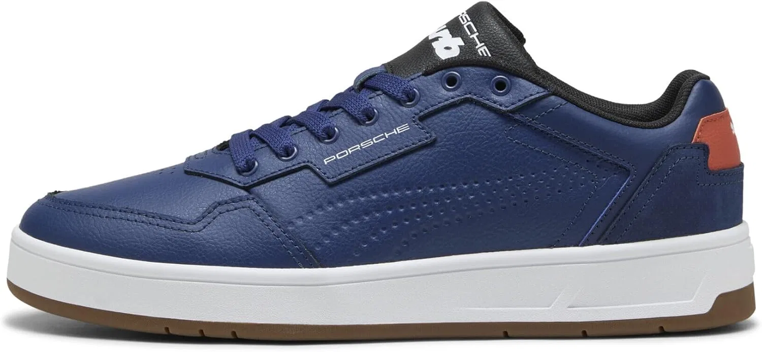Кроссовки PUMA Adult Porsche Legacy Court Classic Lux, Blue Jewel — фото 3