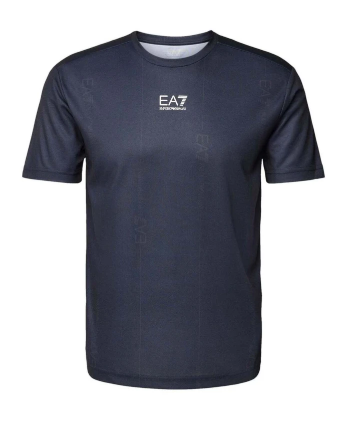 

Синяя футболка с короткими рукавами от ea7 Emporio Armani Ea7, синий