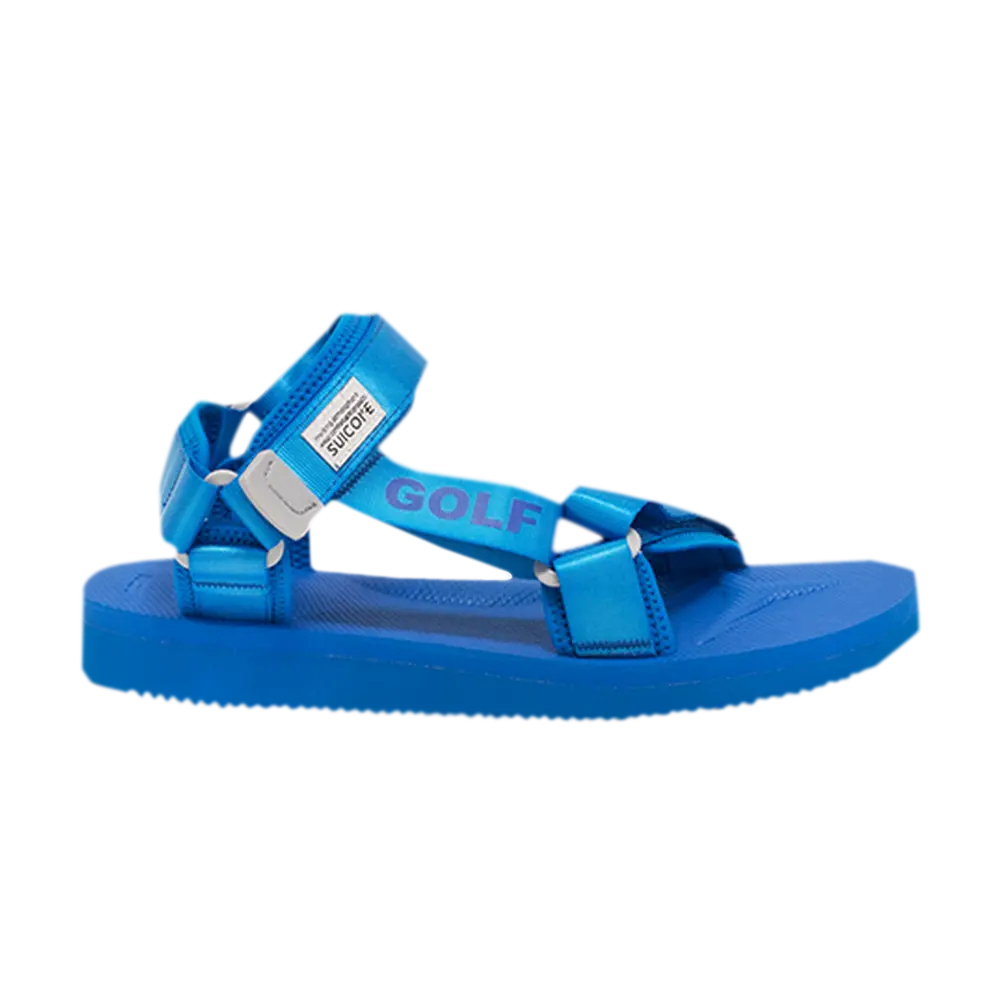 Сандалии Golf Wang x DEPA-CAB Suicoke, синий