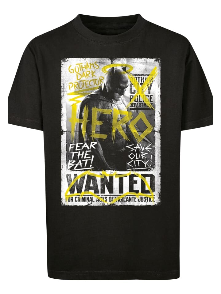 

Футболка F4NT4STIC DC Comics Batman vs Superman Wanted Poster, черный