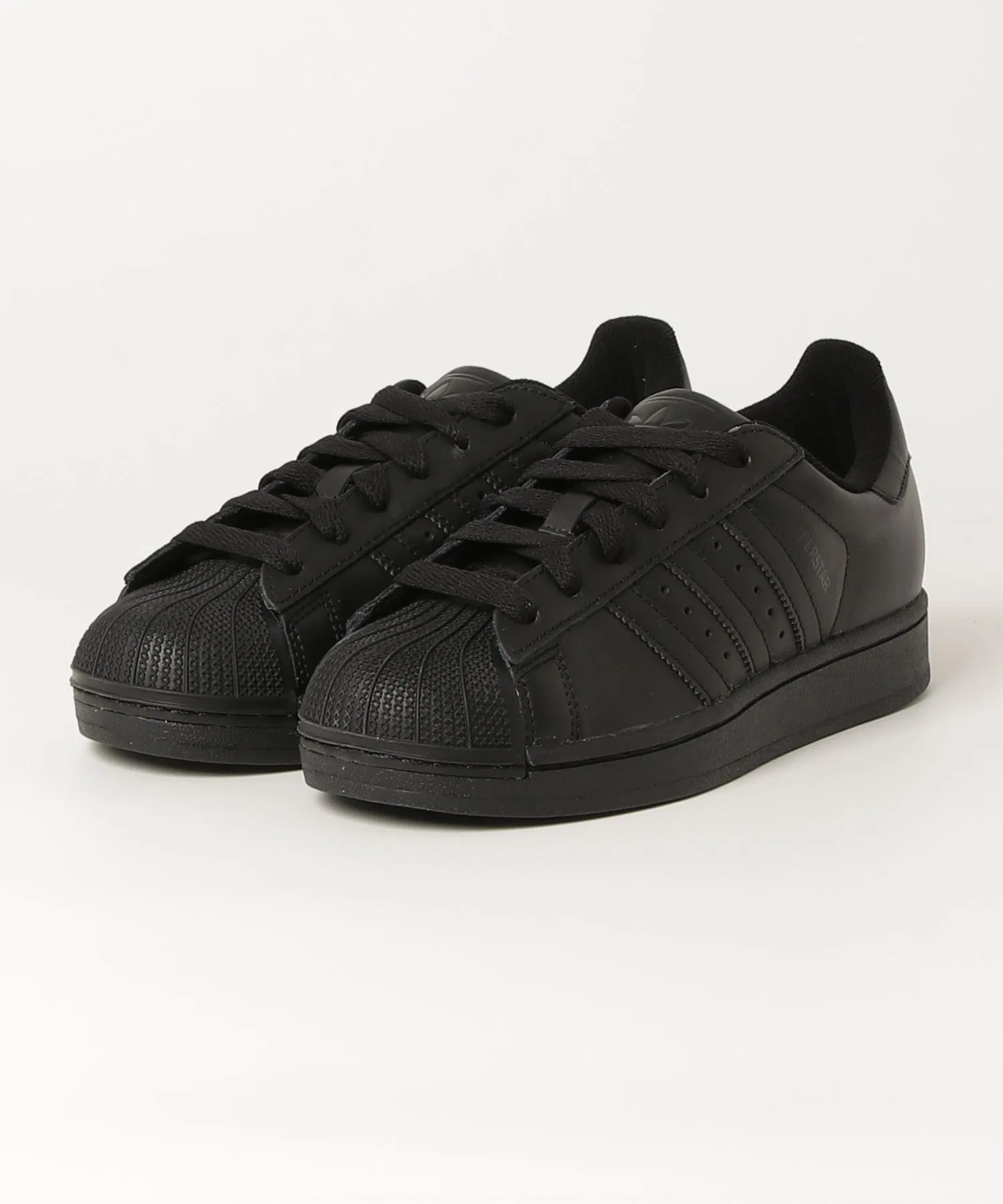 Унисекс кроссовки Superstar II adidas чёрные