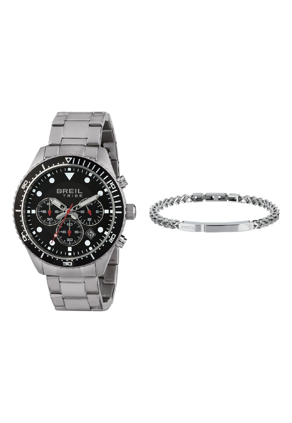 

Часы с хронографом Breil, серебристый