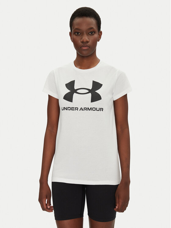 

Футболка обычного кроя Rival Logo SS 1356305 Under Armour, белый