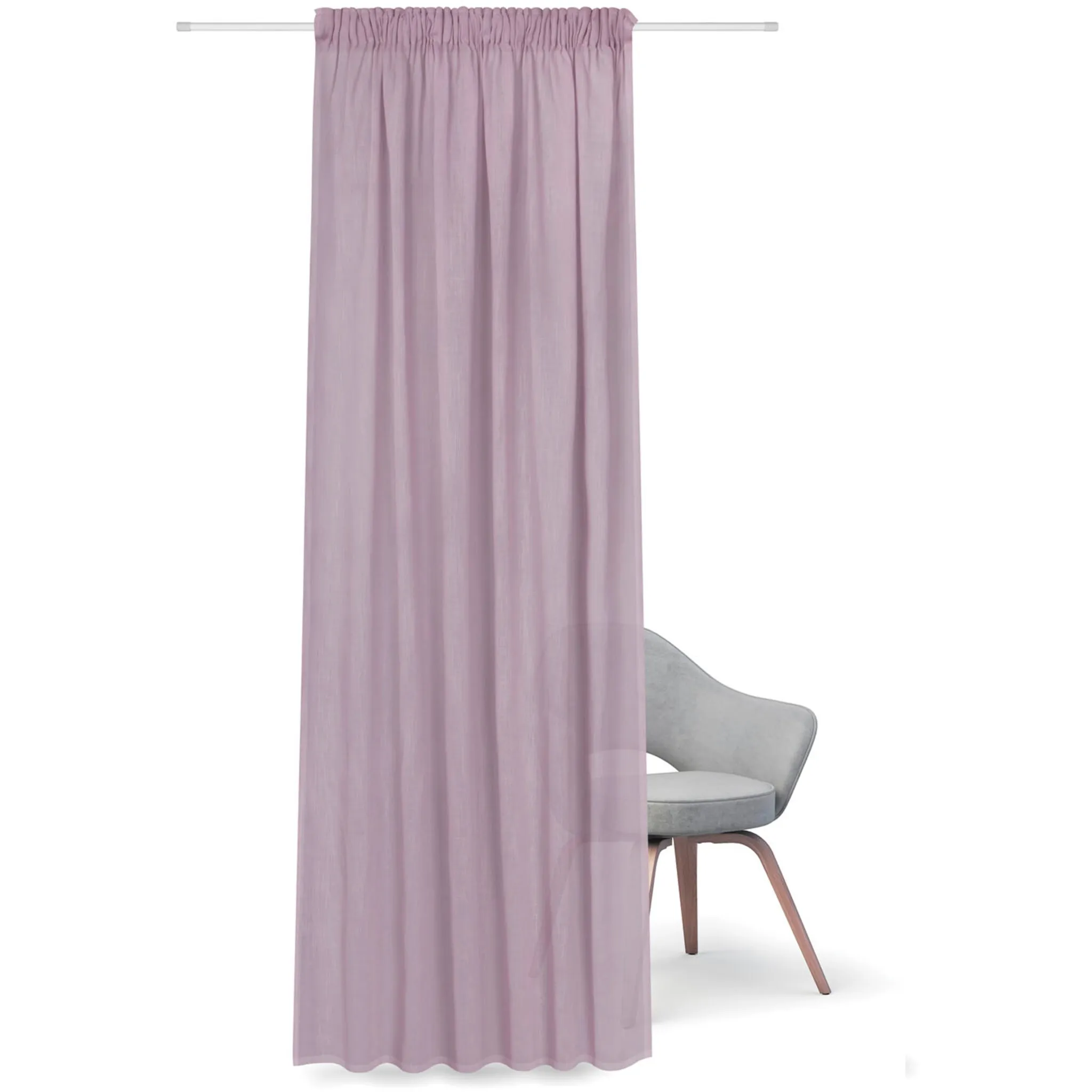 

Гардина Feel of Nature «Freja», (1 шт.), ВxШ: 245x140, розовый