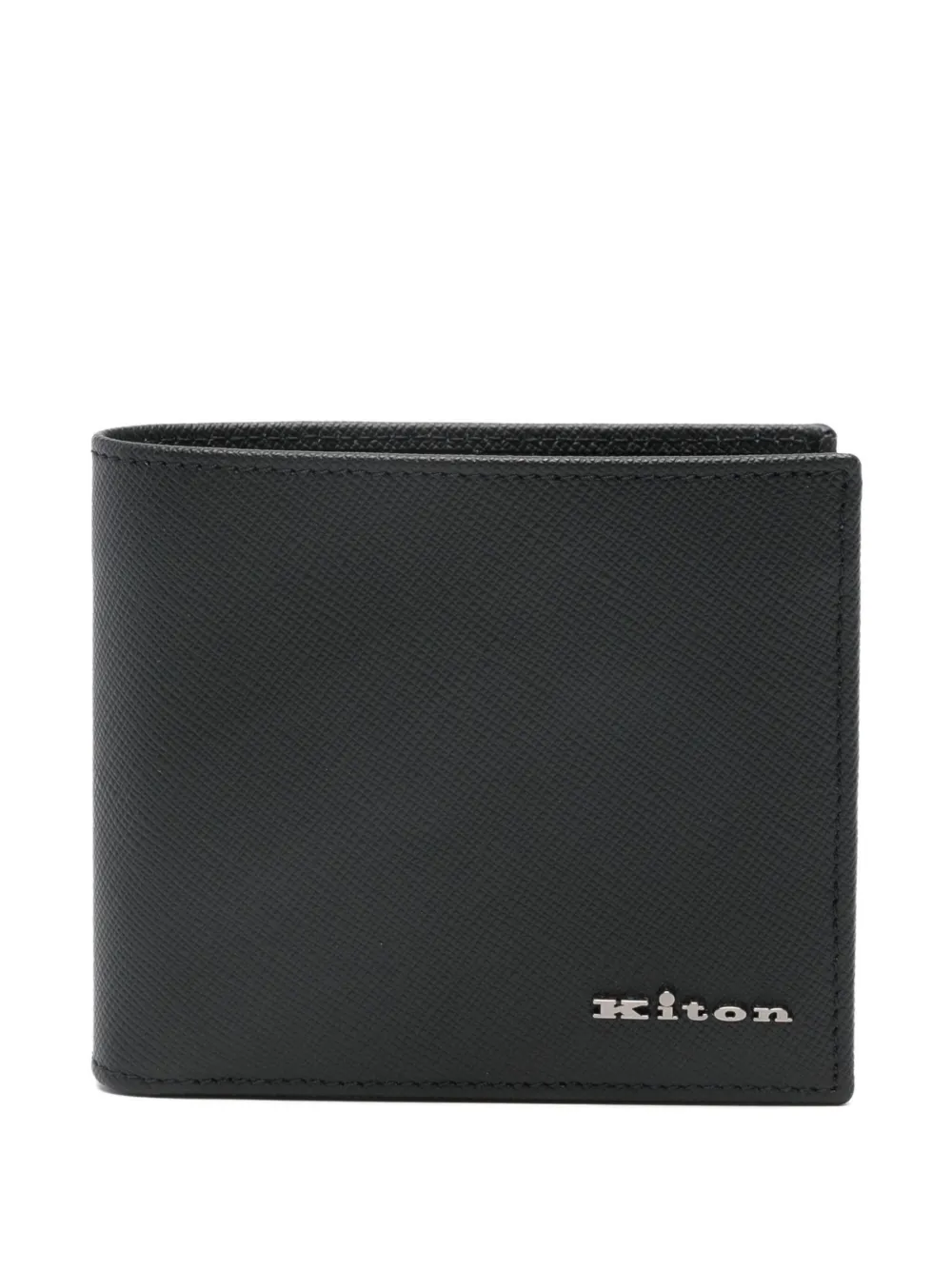 

Кожаный кошелек Kiton, черный