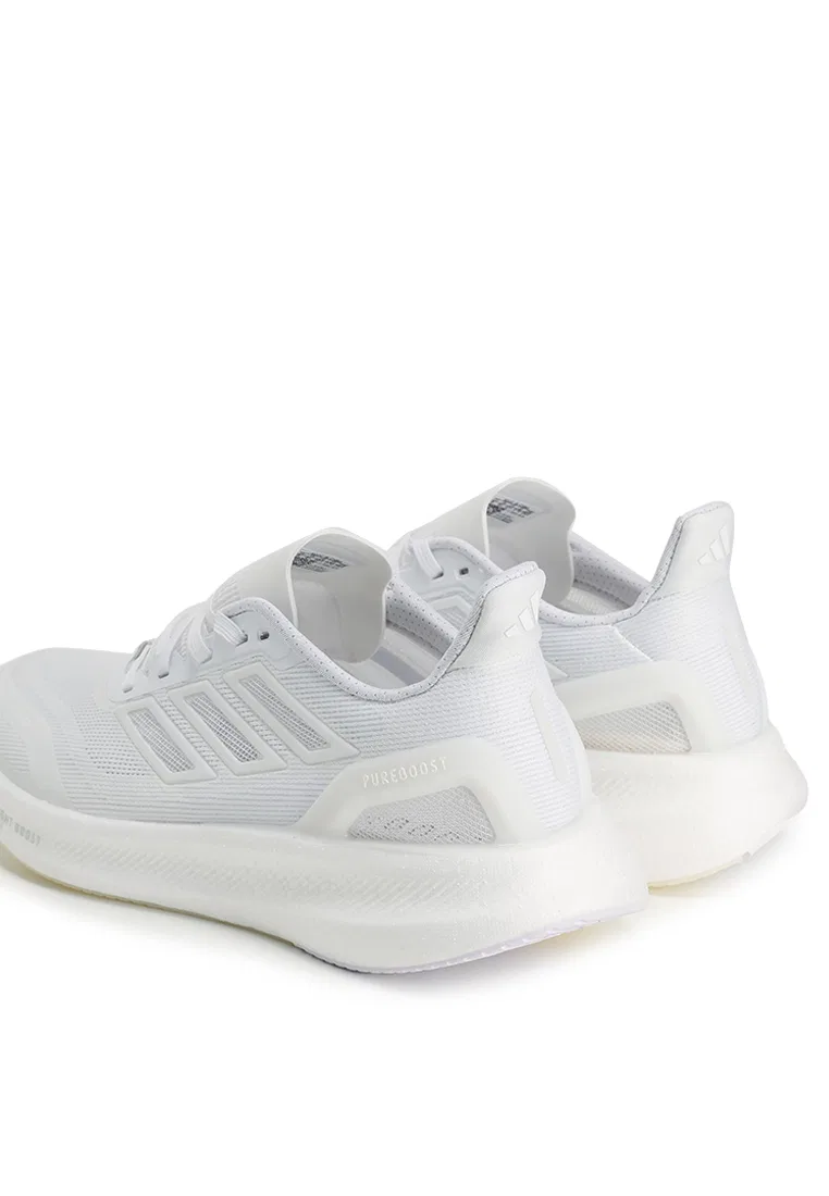 Кроссовки мужские спортивные Pureboost 5 Climacool, Adidas, белый/черный — фото 3