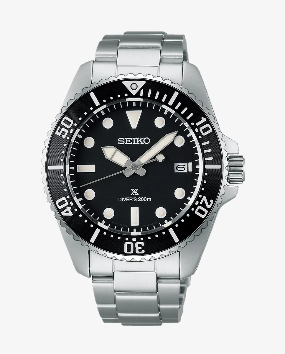 

Мужские часы Prospex SNE597P1 из стали с серебряным ремешком Seiko, серебряный