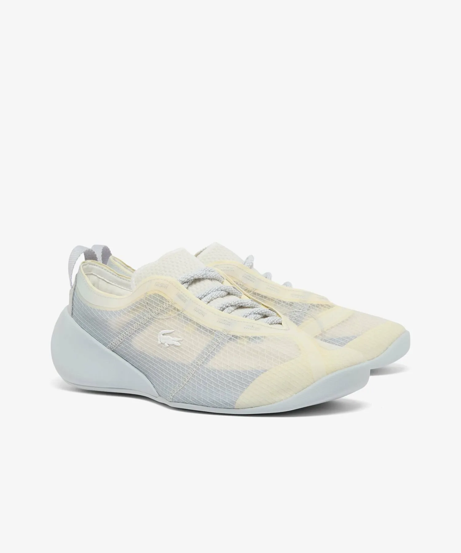 Футболка женская LACOSTE AG-LT ACTIVE 1261 SFA, Off white