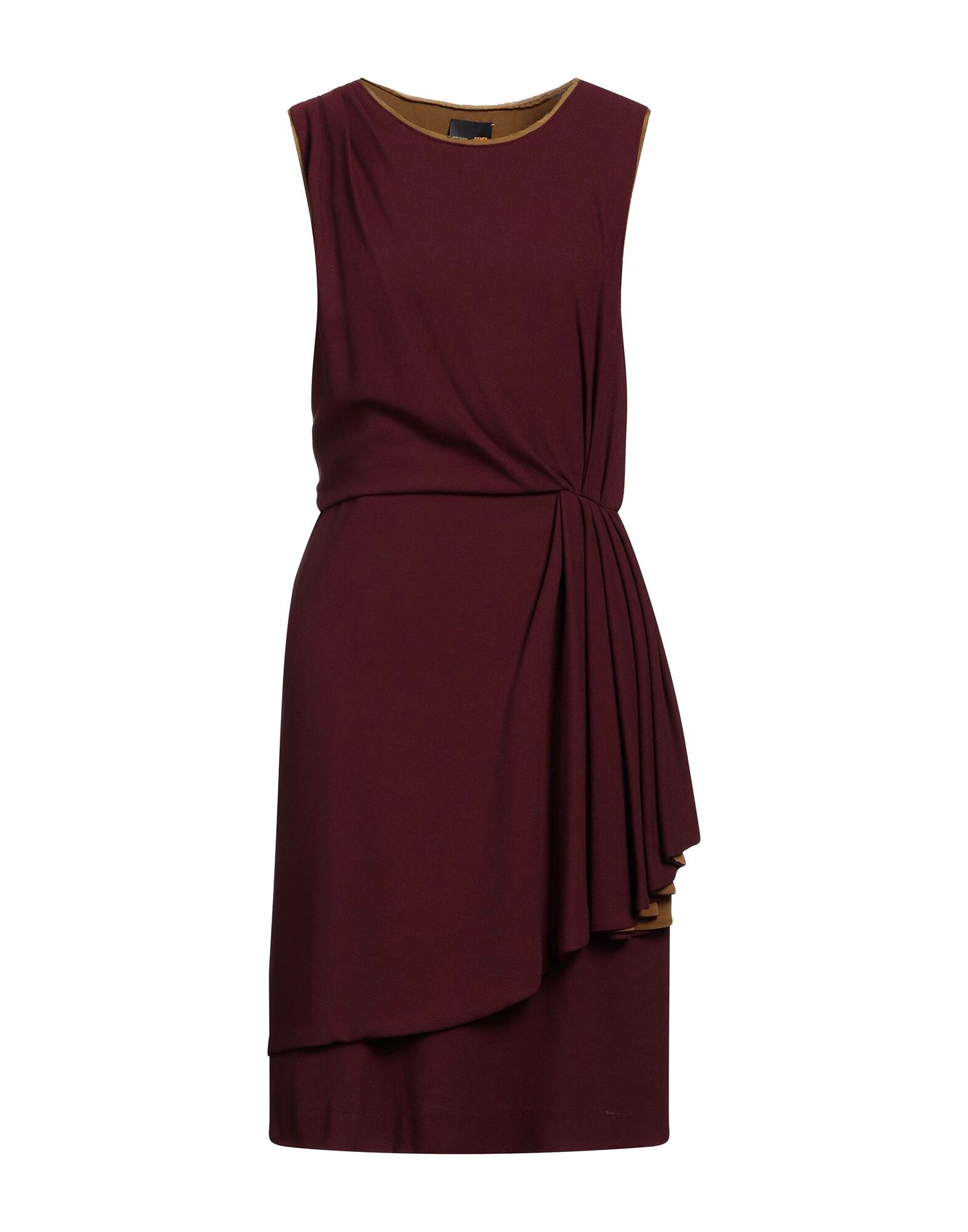 

Платье миди Fendi, бордовый